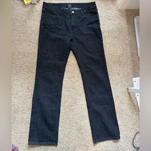 EC jeans faded black color size 14 dazzle pockets